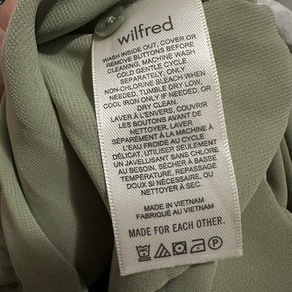 WILFRED Patrice blouse in sage Green - Picture 4 of 8